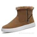 Męskie zimowe botki Outdoor Warm Fur Snow Boots